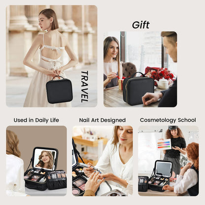 Makeup Tasche mit LED-Spiegel™