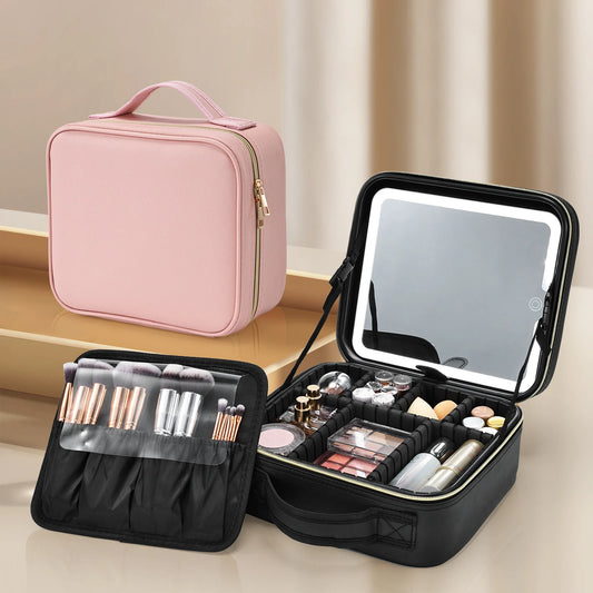 Makeup Tasche mit LED-Spiegel™