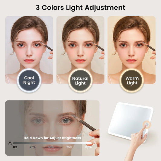 Makeup Tasche mit LED-Spiegel™